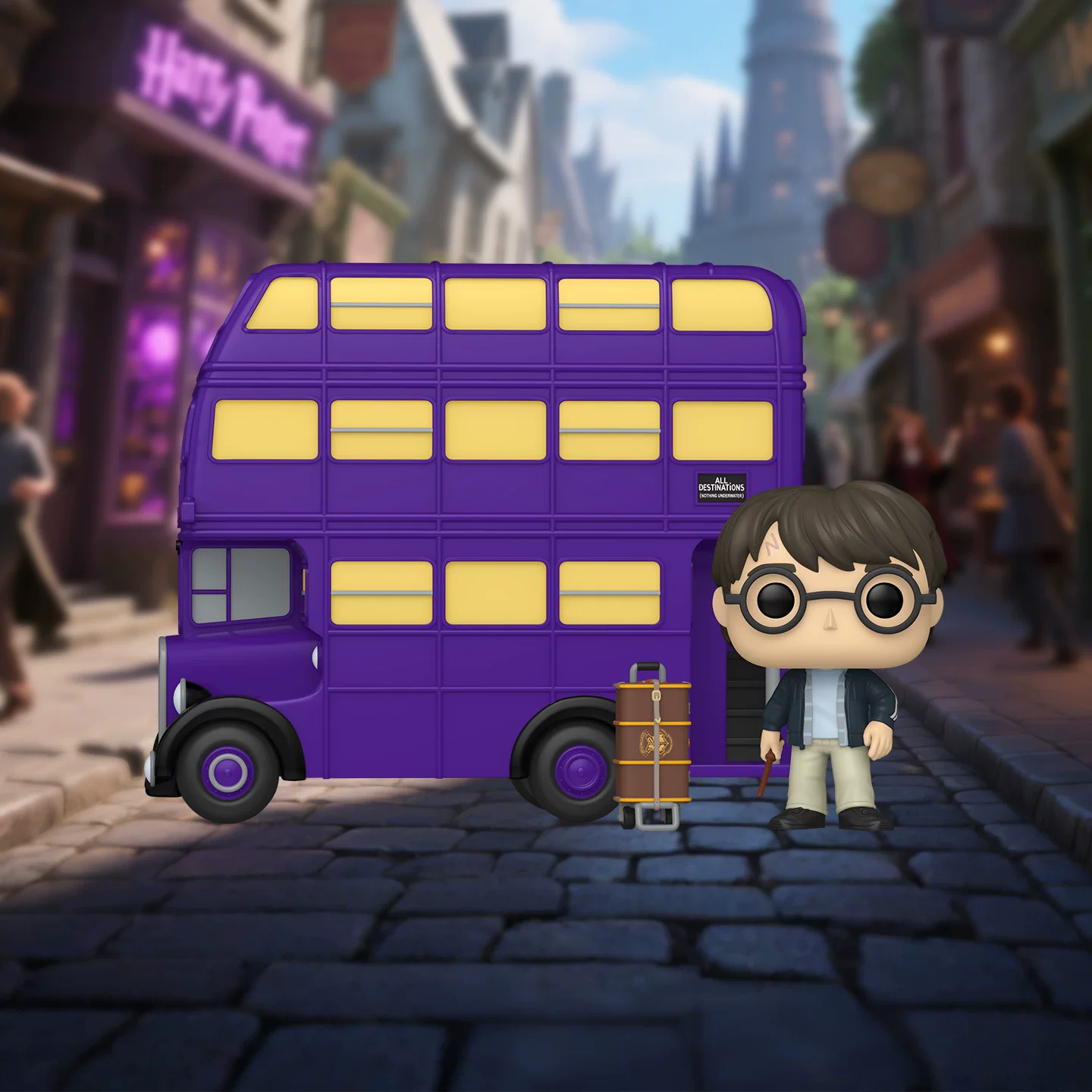Funko Pop Harry Potter Knight Bus Hogwarts Peripheral Figurines Scene Decorations Dolls Gifts - Image 6