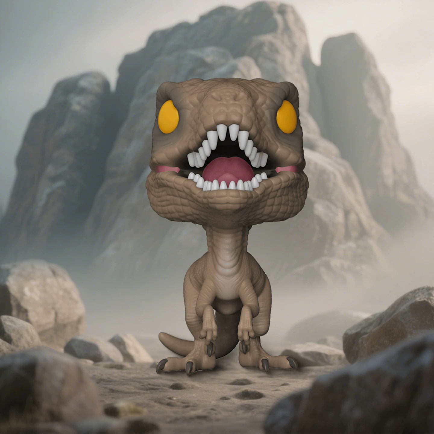 Funko Pop Jurassic Park Velociraptor Dinosaur Merchandise Figurine Trendy Collectible Ornament Doll Gift - Image 4