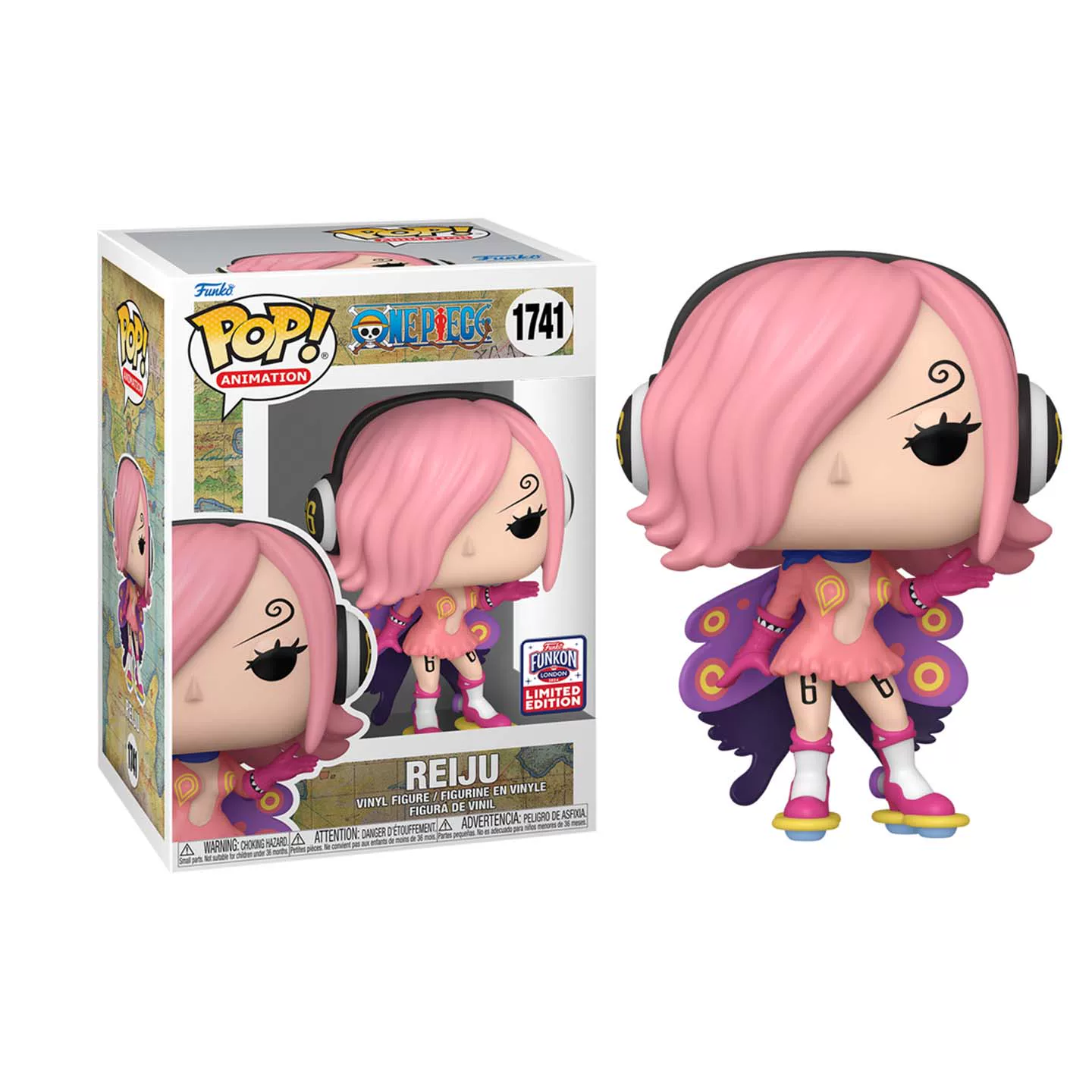 Funko One Piece Pink Poison Ray Rayford One Piece Merchandise Figurine Trendy Toy Decoration Doll Gift - Image 5