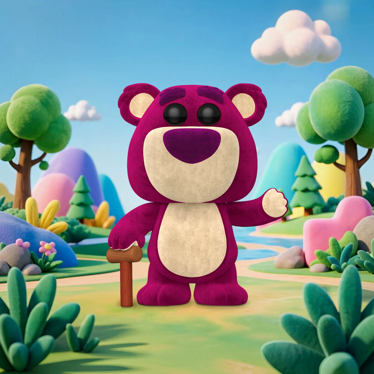 Funko Pop Disney Toy Story Lotso Bear Merchandise Figurine Trendy Toy Decoration Doll Gift - Image 2