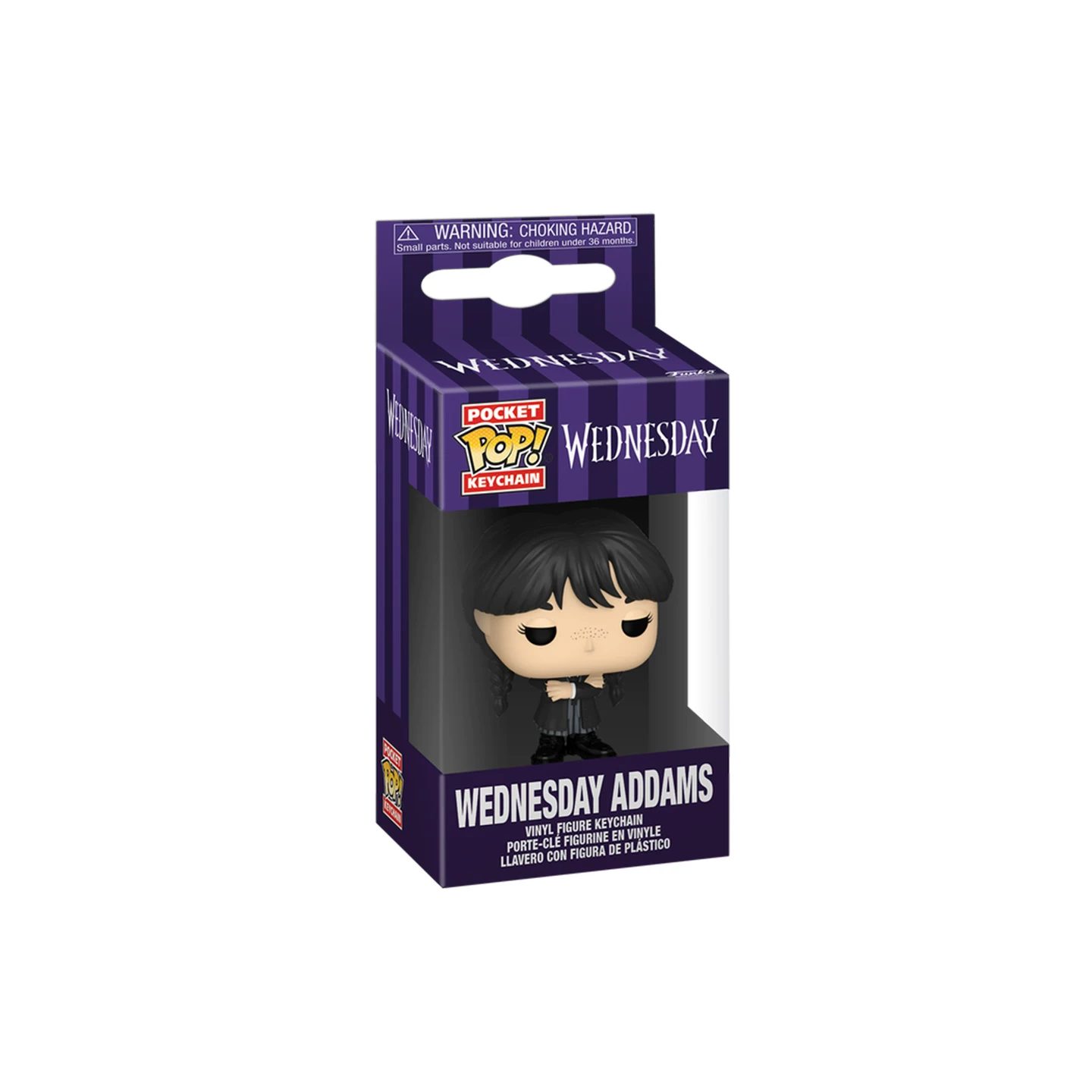 Funko American Tv Series Wednesday Addams Keychain Pendant Merchandise Figurine Trendy Toy Co-Branded Bag Charm Doll Gift - Image 4