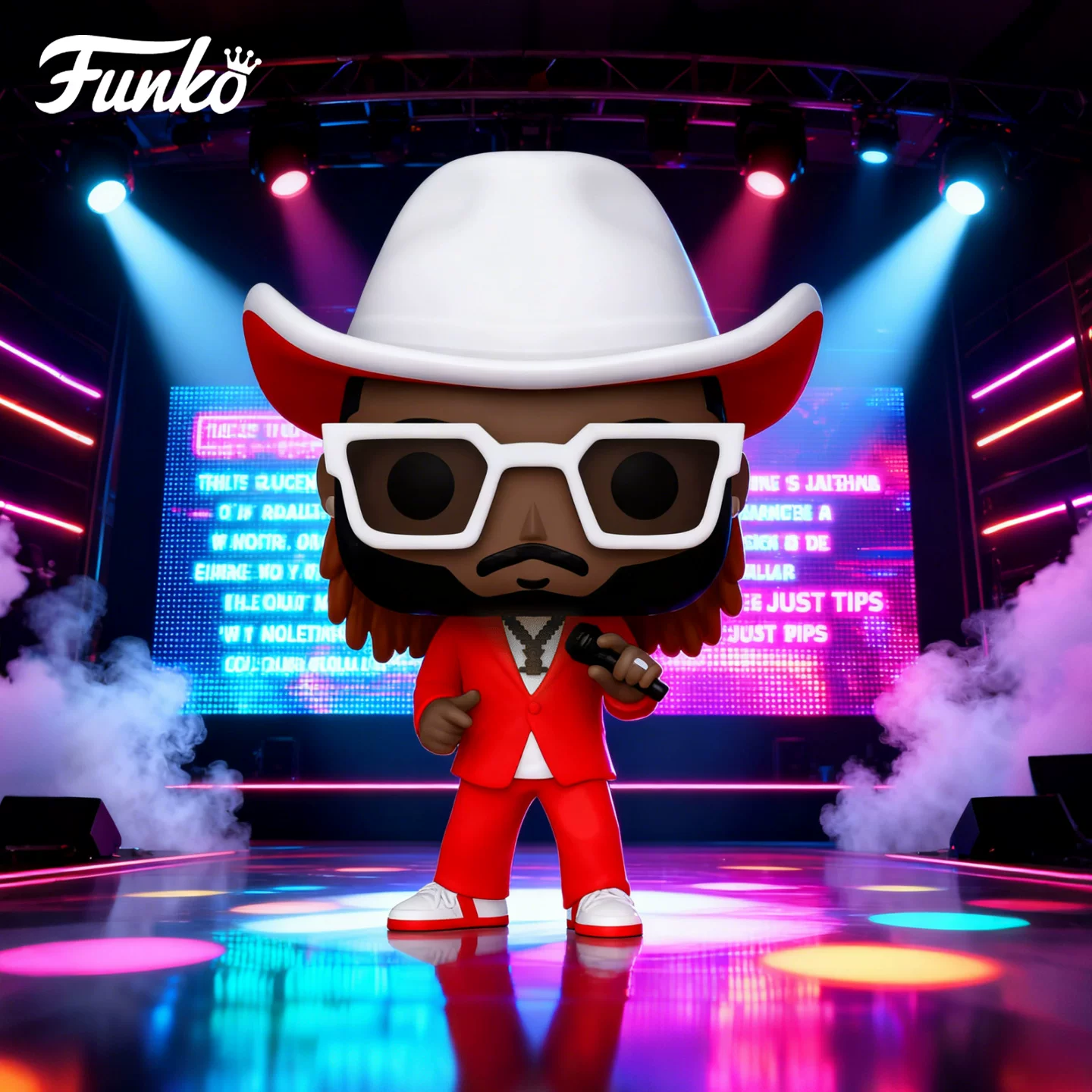 Funko Pop King of Electronic Music Rapper T-Pain Faruk Merchandise Figurine Decoration Doll Gift - Image 2
