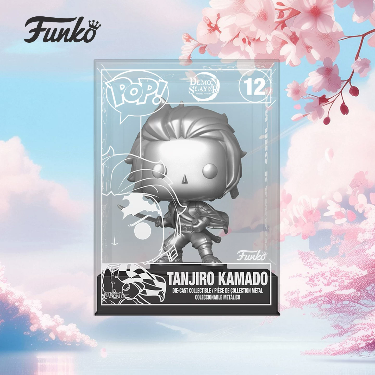 Funko Pop Japanese Anime Demon Slayer: Kimetsu No Yaiba Kamado Tanjirou Alloy Figure Collectible Doll Gift - Image 2