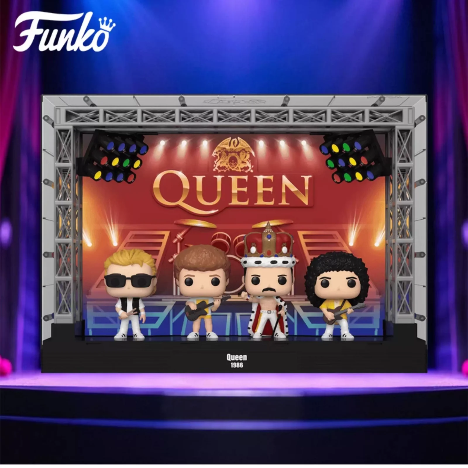 Funko Pop Freddie Mercury Queen Band Member Figurine Trendy Toy Decoration Gift - Image 5