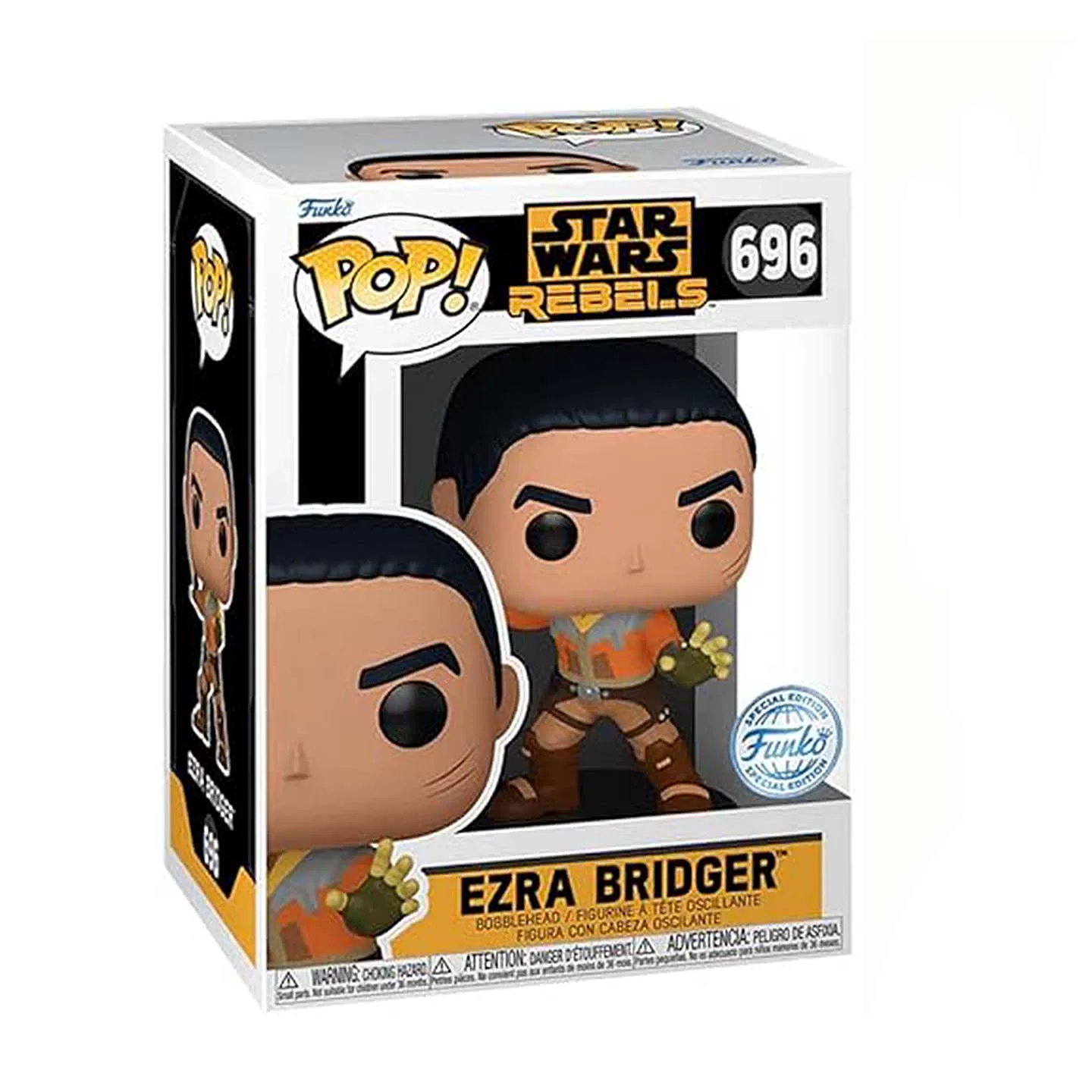 Funko Pop Star Wars Rebels Ezra Bridger Peripheral Figurine Ornament Doll Gift - Image 4