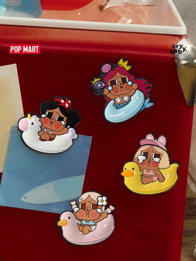 Popmart Crybaby Vacation Mode on Series Refrigerator Magnet Blind Box Merchandise - Image 8