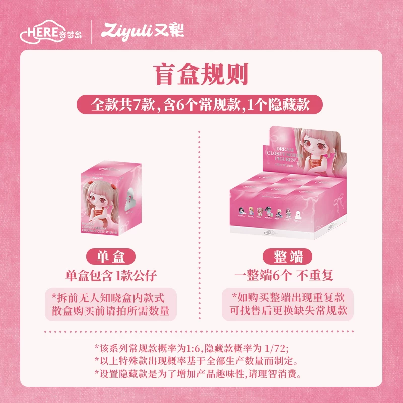 ZIYULI Youli-"Pear" wardrobe series figure blind box trendy toy
