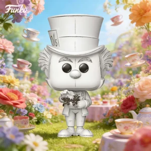 Funko Disney Mad Hatter Sketch Peripheral Figurine Ornament Doll Gift