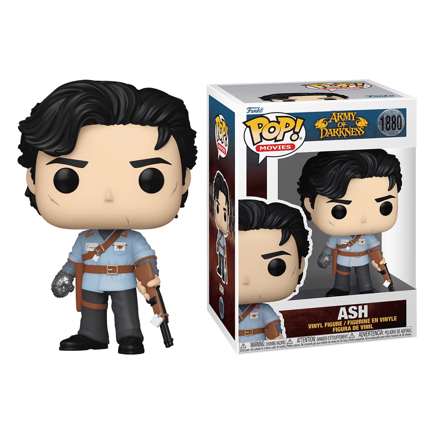 Funko Pop Tv Series Evil Dead Heroes of the Underworld Ash Williams Figure Ornament Doll Gift - Image 4