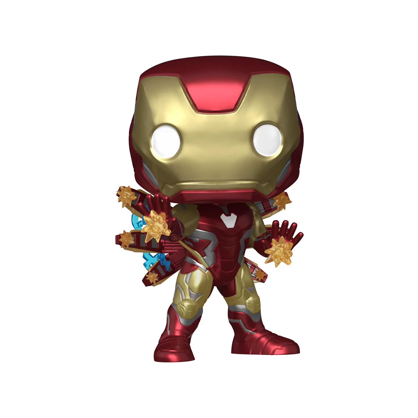Funko Pop Marvel Heroes Avengers Iron Man Peripheral Figure Luminous Ornament Doll Gift - Image 6