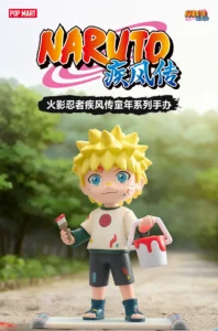 Popmart Naruto Shippuden Childhood Series Figurine Blind Box Decoration Toy Gift