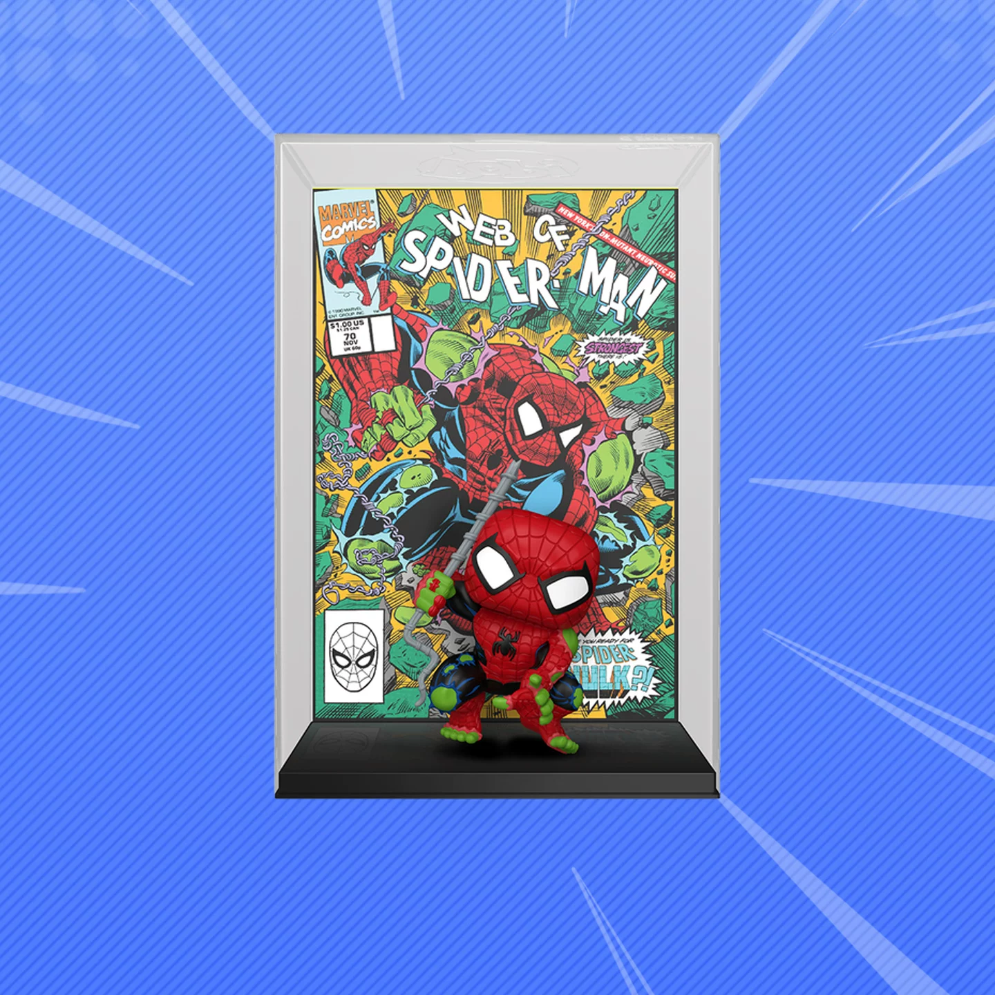 Funko Pop Marvel Spider-Man Web Cover Spider-Hulk Peripheral Figurine Decoration Doll Gift - Image 2