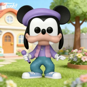 Funko Pop Disney Mickey Mouse House Goofy Merchandise Figurines Trendy Desktop Decorations Dolls Gifts