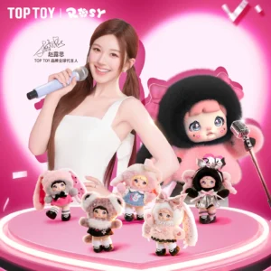 SURE FUN Zhao Lusi's same NOMMI Nuomier pink energy series plush blind box girls' bag pendant