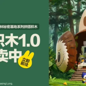 Bubble Mart the Monsters Forest Secret Base Building Blocks Second Edition Labubu Gift