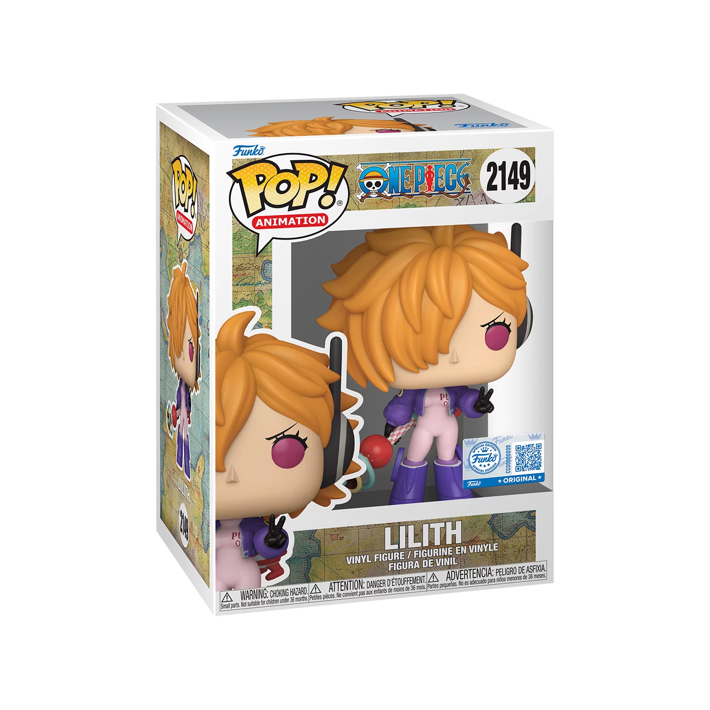 Funko Pop Japanese Anime One Piece Luffy Egghead Island Beagapunk Figurine Gift - Image 7