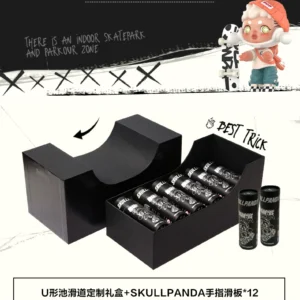 Popmart Skullpanda Bear Meow Hot Trend Finger Skateboard Gift Box Blind Box Creative Gift