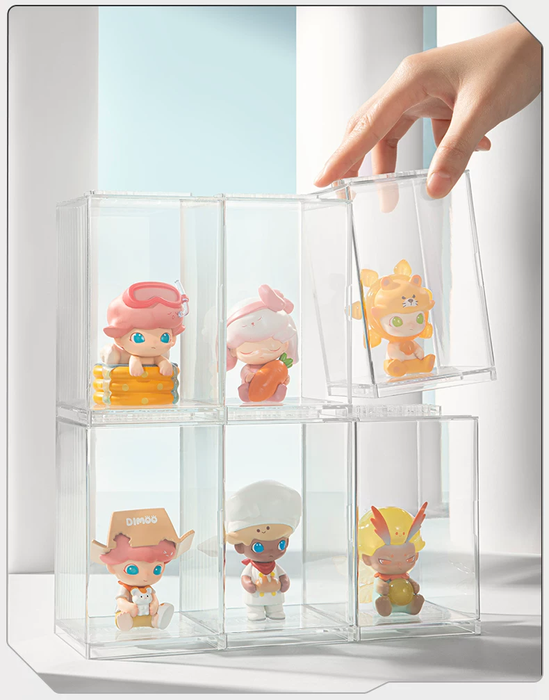 Popmart Bubble Mart Doll Figure Display Box Blind Box Toy Figure Transparent Dustproof Storage Box - Image 4