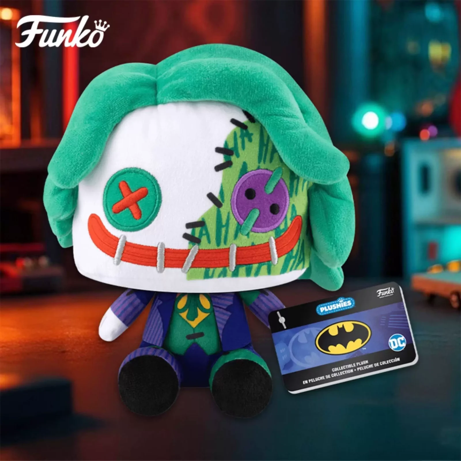Funkopop Batman Catwoman Harley Quinn Joker Plush Doll Dc Peripheral Figurine Ornament Gift - Image 8