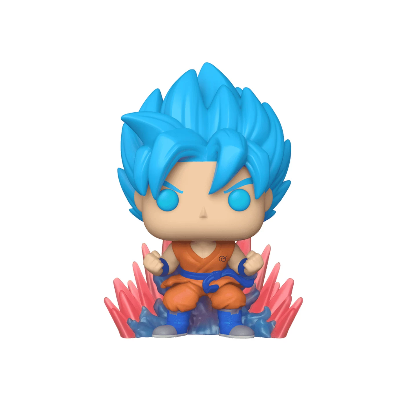 Funko Pop Japanese Anime Dragon Ball Super Saiyan Blue Goku Peripheral Figure Luminous Ornament Doll Gift - Image 3