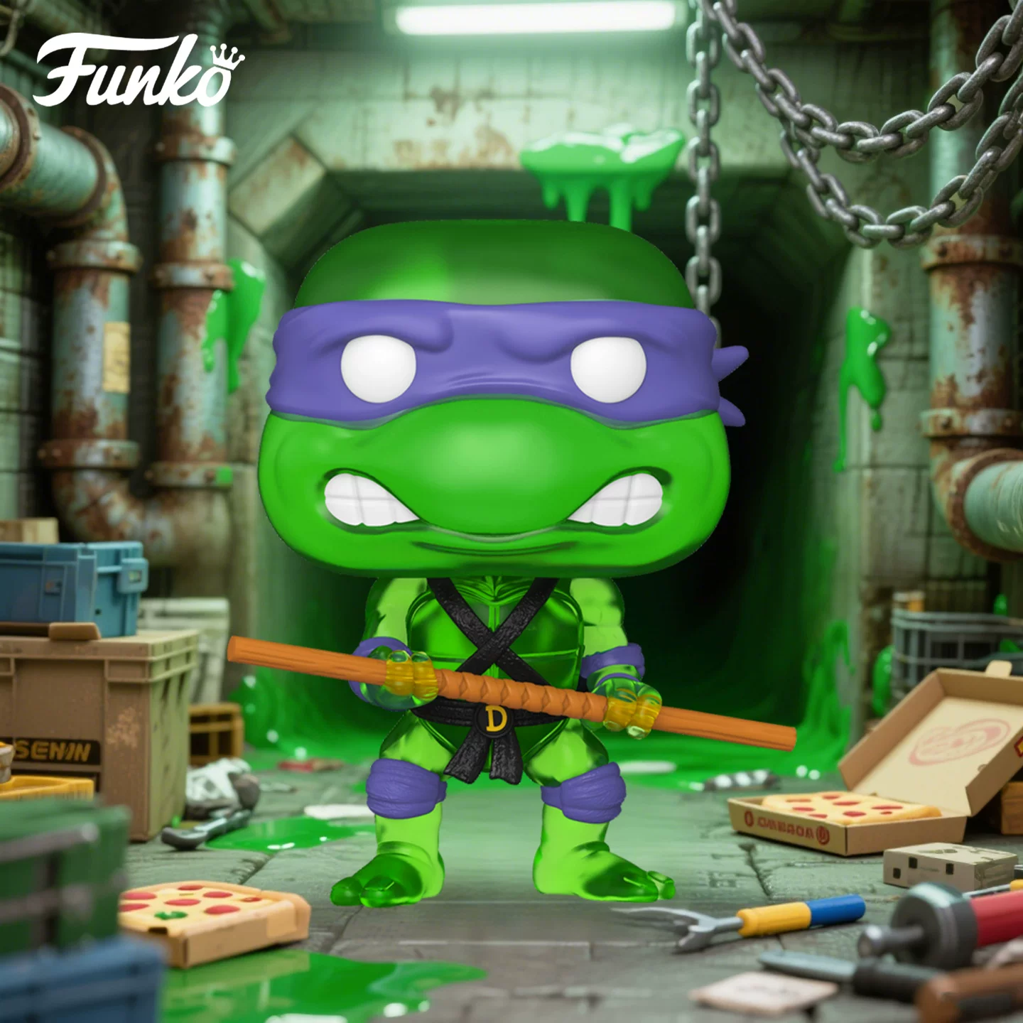 Funko Pop Teenage Mutant Ninja Turtles Leonardo Raphael Peripheral Figurines Trendy Toys Ornaments Dolls Gifts - Image 4