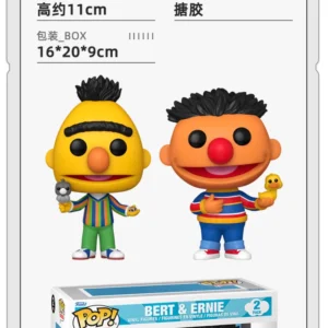 Funko Pop Sesame Street Elmo Rocko Tango Abby Elbert Ernie Peripheral Figurines Ornaments Dolls Gifts
