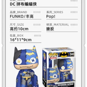 Funko Pop Dc Batman Catwoman Peripheral Figure Q Version Patchwork Trendy Toy Ornament Doll Gift