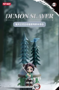 Popmart Demon Slayer: Kimetsu No Yaiba - the Will Chapter Series Building Block Figures Blind Box Toys Decoration Gifts