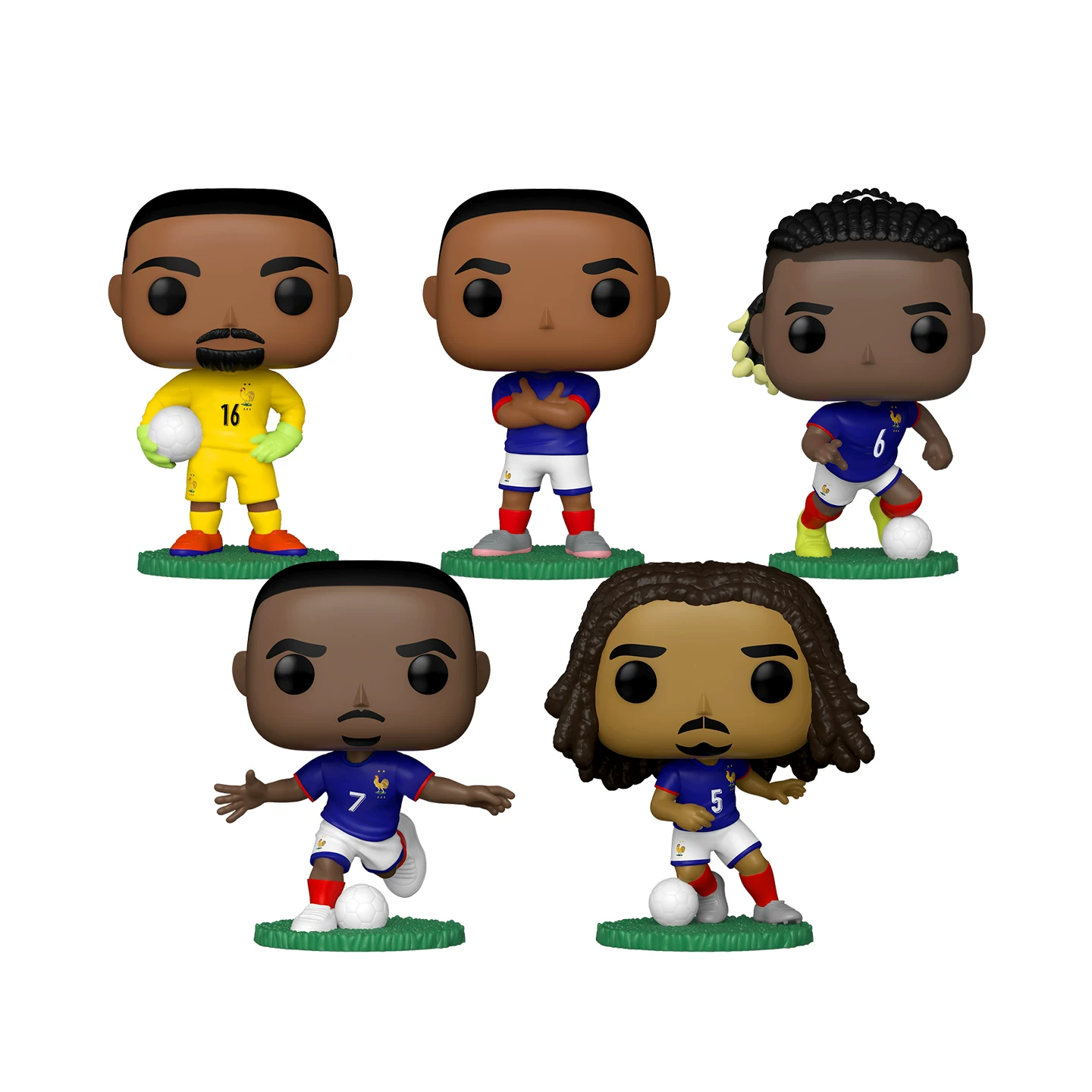 Funkopop Football French National Team Mbappe Kounde Dembele Maignan Peripheral Figurine Gift - Image 5