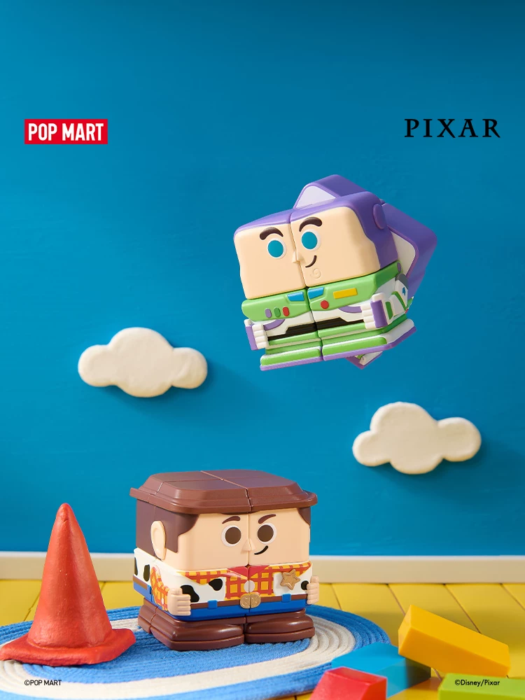 Popmart Disney/Pixar Pop Cube Cubiec Series Figure Blind Box - Image 5