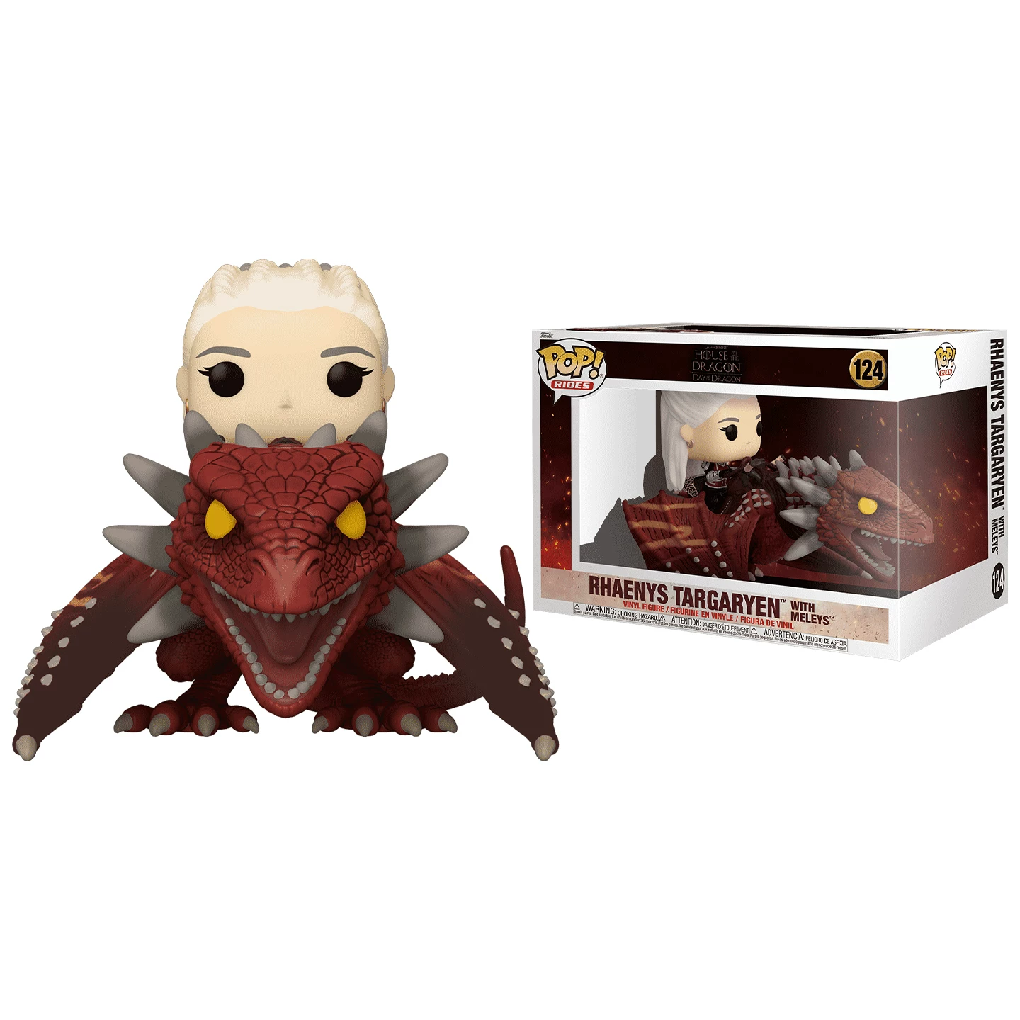 Funko Game of Thrones House of the Dragon Rhaenyse Targaryen Daemon Targaryen Figurine Gift - Image 7