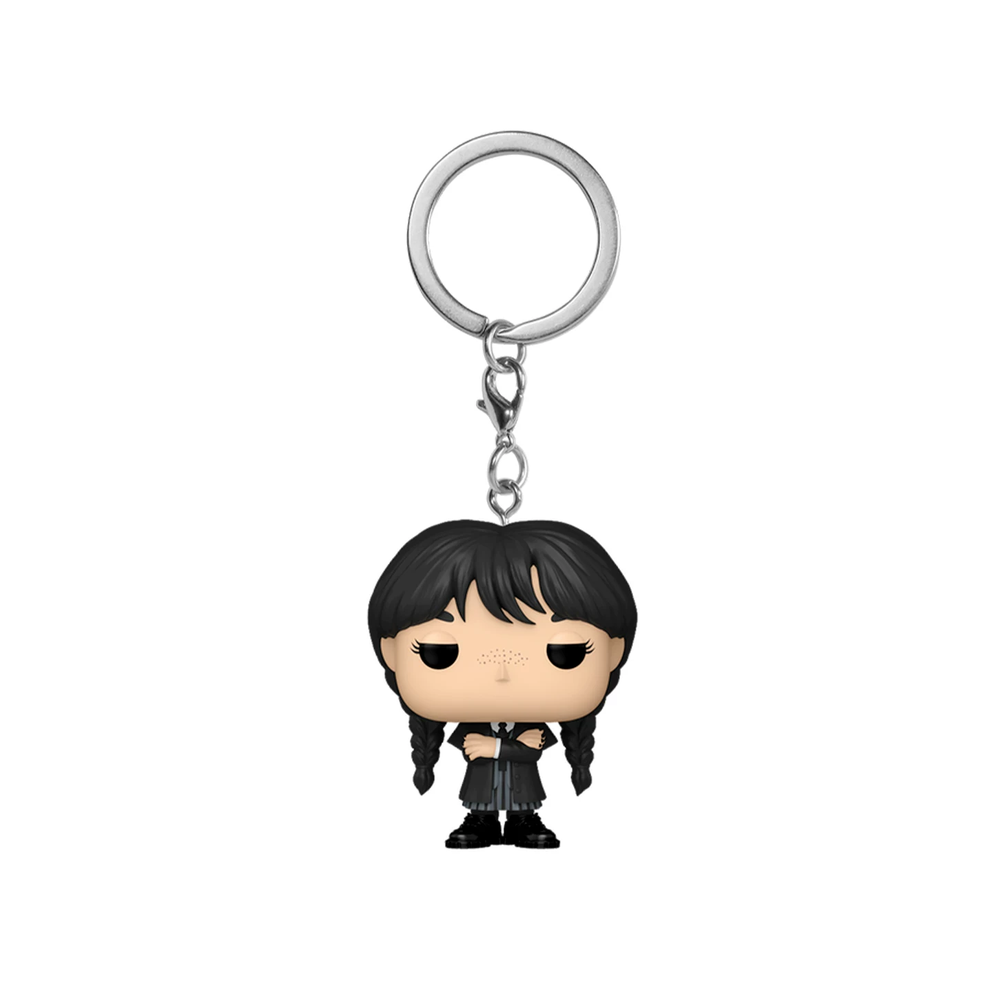 Funko American Tv Series Wednesday Addams Keychain Pendant Merchandise Figurine Trendy Toy Co-Branded Bag Charm Doll Gift - Image 3