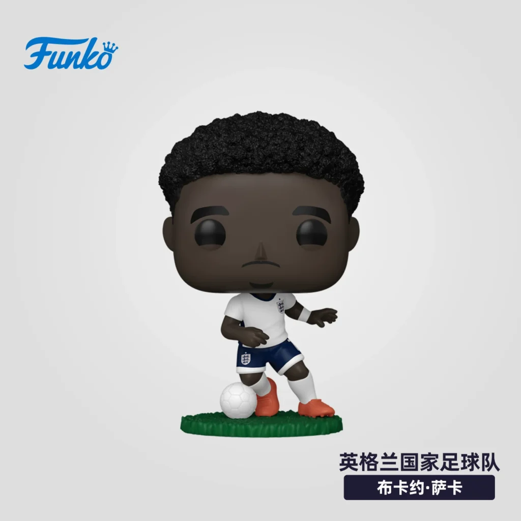 Funko Pop Football England National Team Bukayo Saka Star Figure Collectible Gift