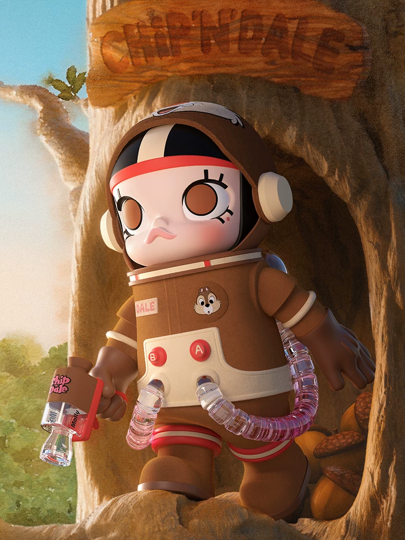 Popmart Mega Space Molly 400% Titi Figurine Toy Gift - Image 4