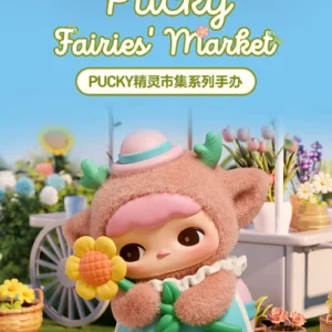 Popmart Pucky Elf Market Series Figurine Blind Box Toy Decoration Gift