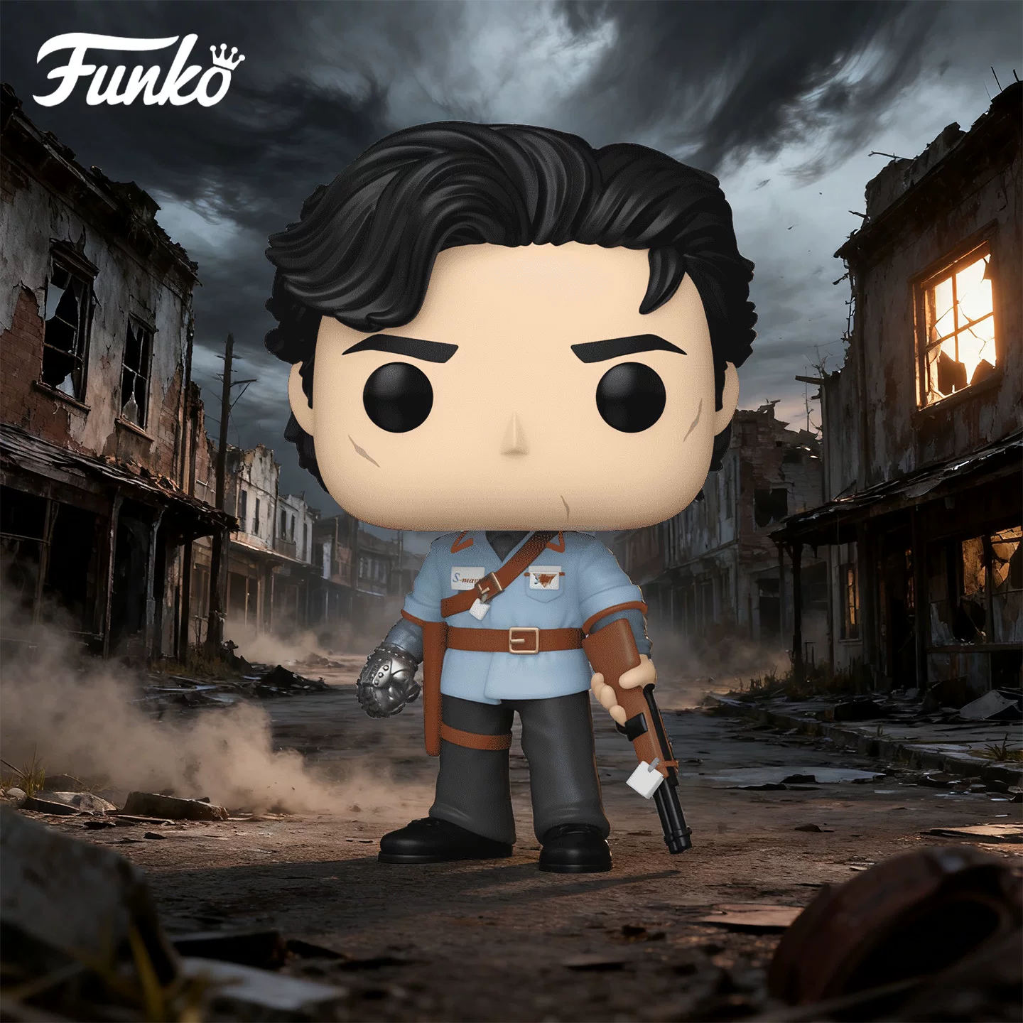 Funko Pop Tv Series Evil Dead Heroes of the Underworld Ash Williams Figure Ornament Doll Gift - Image 2