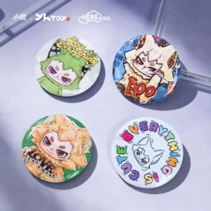 Code of Cuteness Series Peripheral Badge Set (Set of Four)