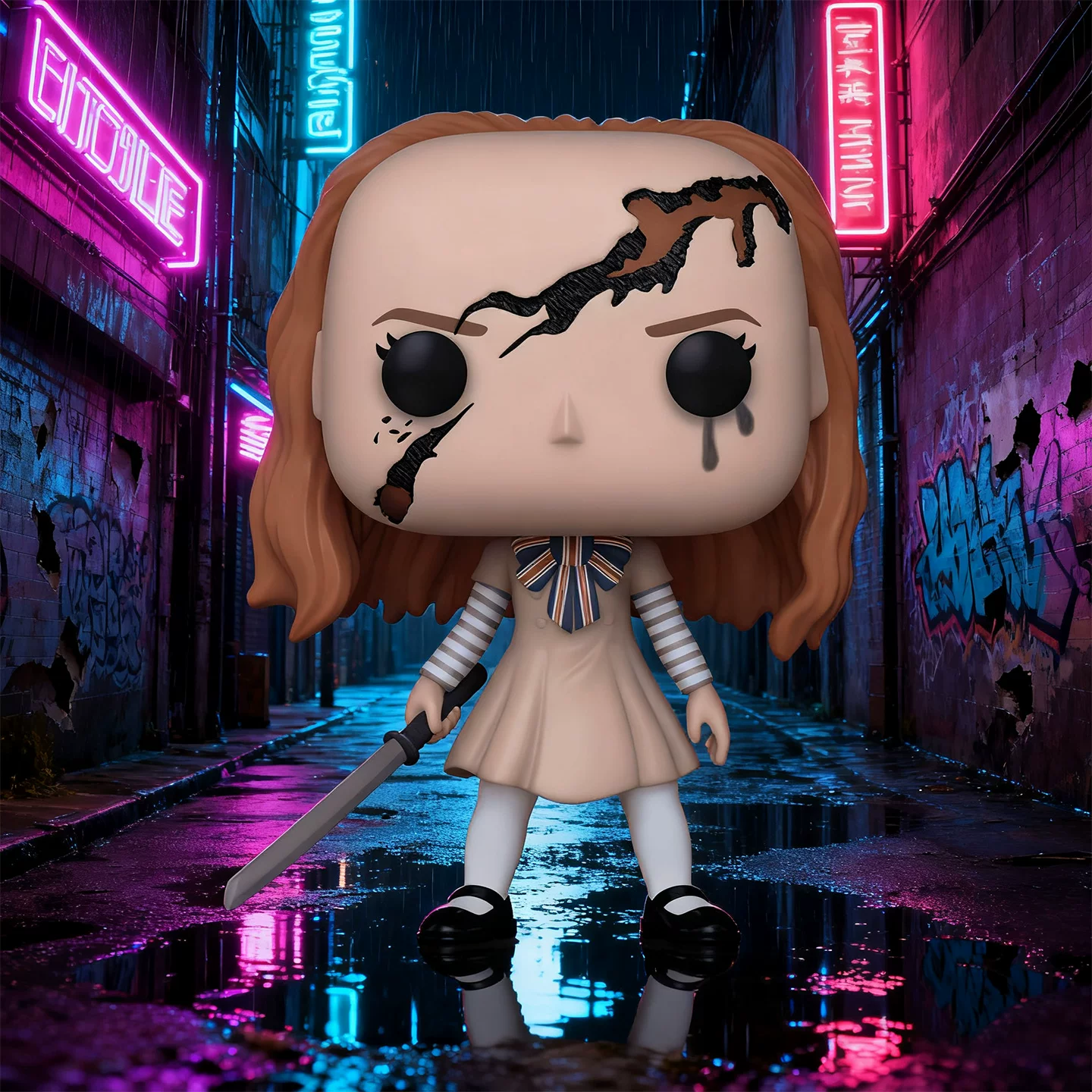 Funko Fusion Pop Universe Giant X-Man Collaboration Peripheral Horror Nightmare Glow Figure Doll Gift - Image 6