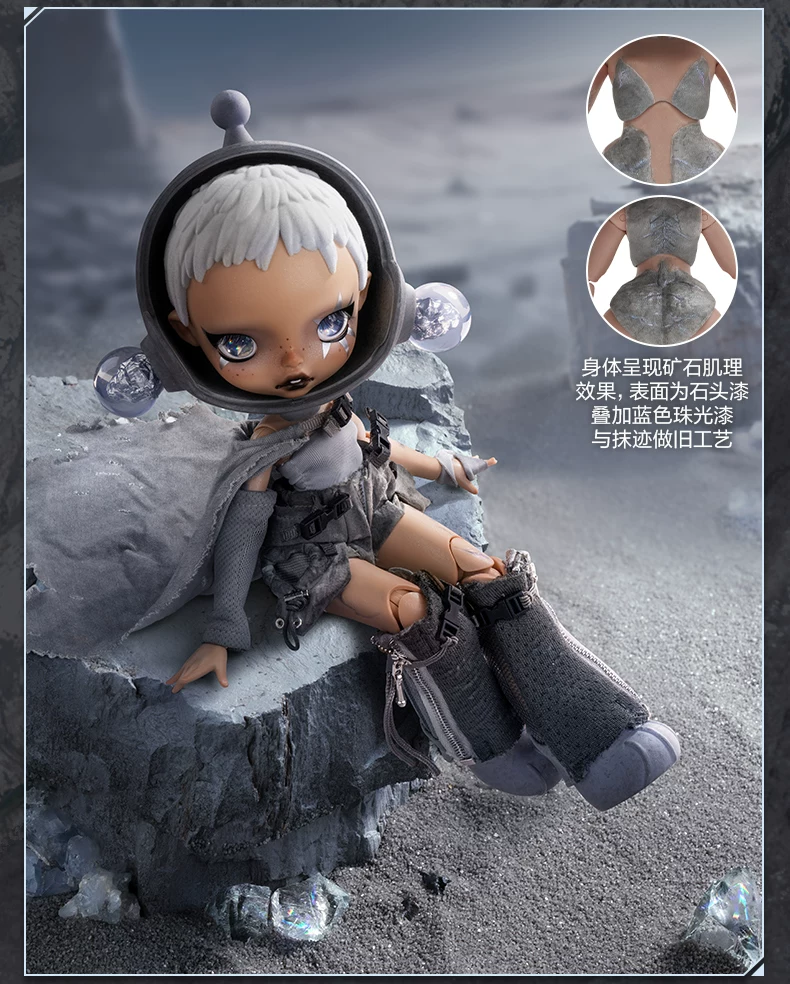 Popmart Skullpanda × Hamcus 1/6 Movable Doll Gift Ornaments - Image 5