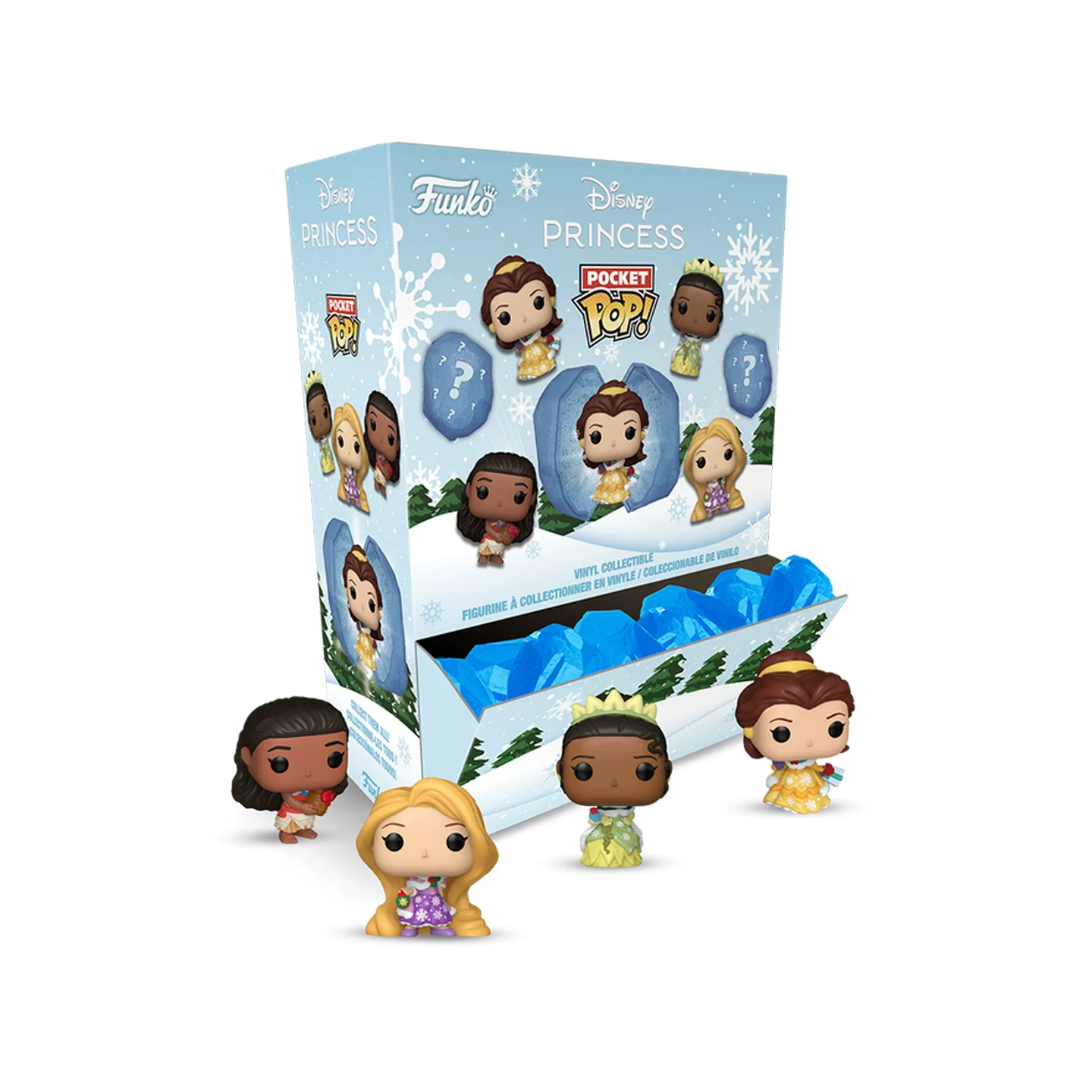 Funko Disney Princess Tiana Belle Moana Rapunzel Blind Box Figure Ornament Doll Gift - Image 5