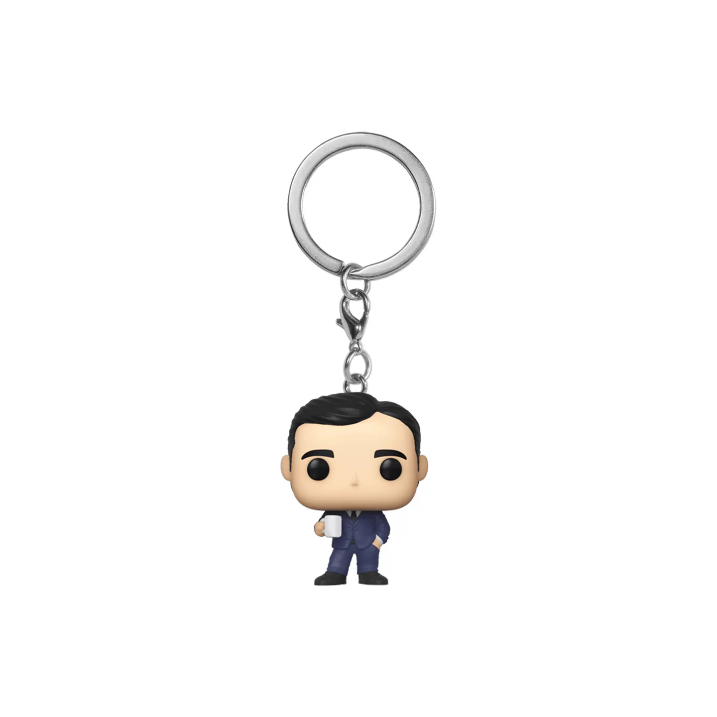 Funko American Tv Series the Office Michael Scott Keychain Pendant Peripheral Figurine Ornament Doll Gift - Image 4