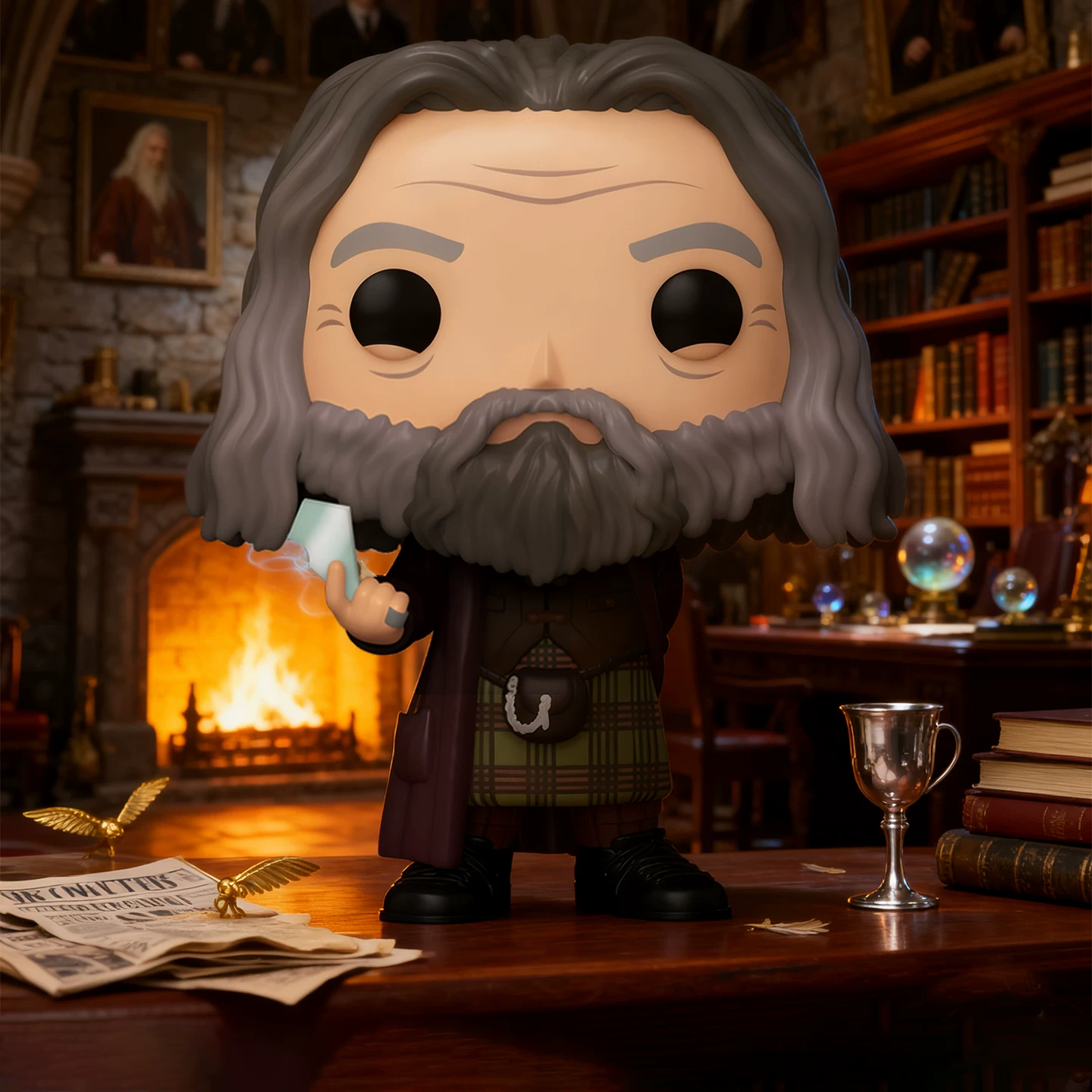 Funko Pop Harry Potter and the Deathly Hallows Dumbledore Peripheral Figurine Ornament Doll Gift - Image 5