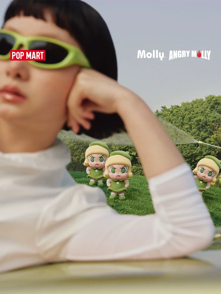Popmart Angry Molly Heart on Fire Series Plush Pendant Blind Box Gift - Image 6