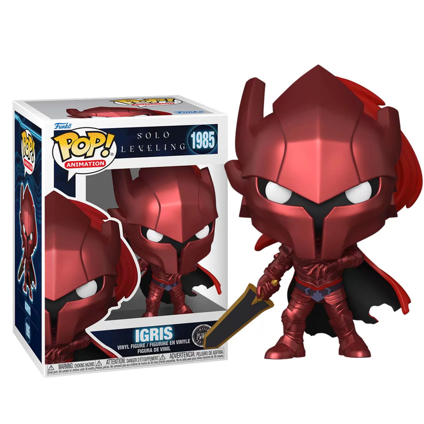 Funko Pop Korean Comic I'M Leveling up Alone Igris Merchandise Figure Doll Gift - Image 8