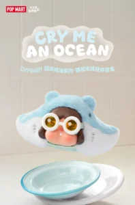 Popmart Crybaby Tears into the Sea Series Vinyl Plush Pendant Blind Box Gift
