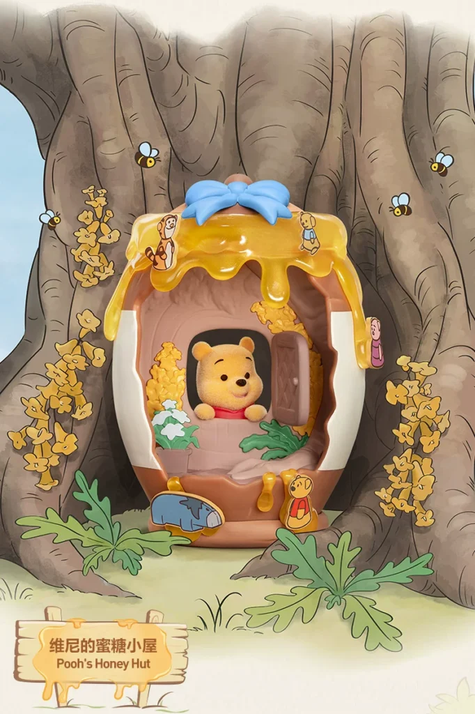 Popmart Winnie the Pooh Treehouse Theater Series Figure Blind Box Toy Decoration Gift