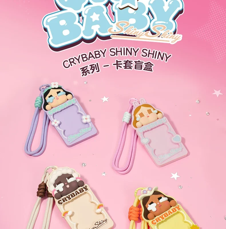 Popmart Crybaby Shiny Shiny Series Card Holder Blind Box Peripherals