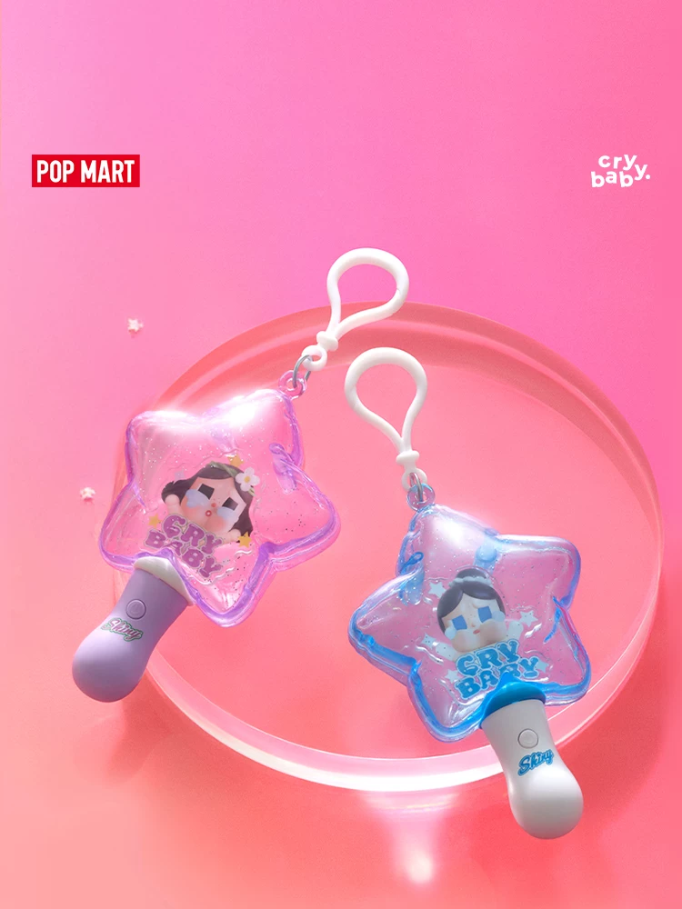 Popmart Crybaby Shiny Shiny Series Luminous Pendant Blind Box Merchandise - Image 5