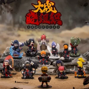 Bubble Mart Resonance Naruto Shippuden Vs. Akatsuki Organization Themed Figure Blind Box Gift