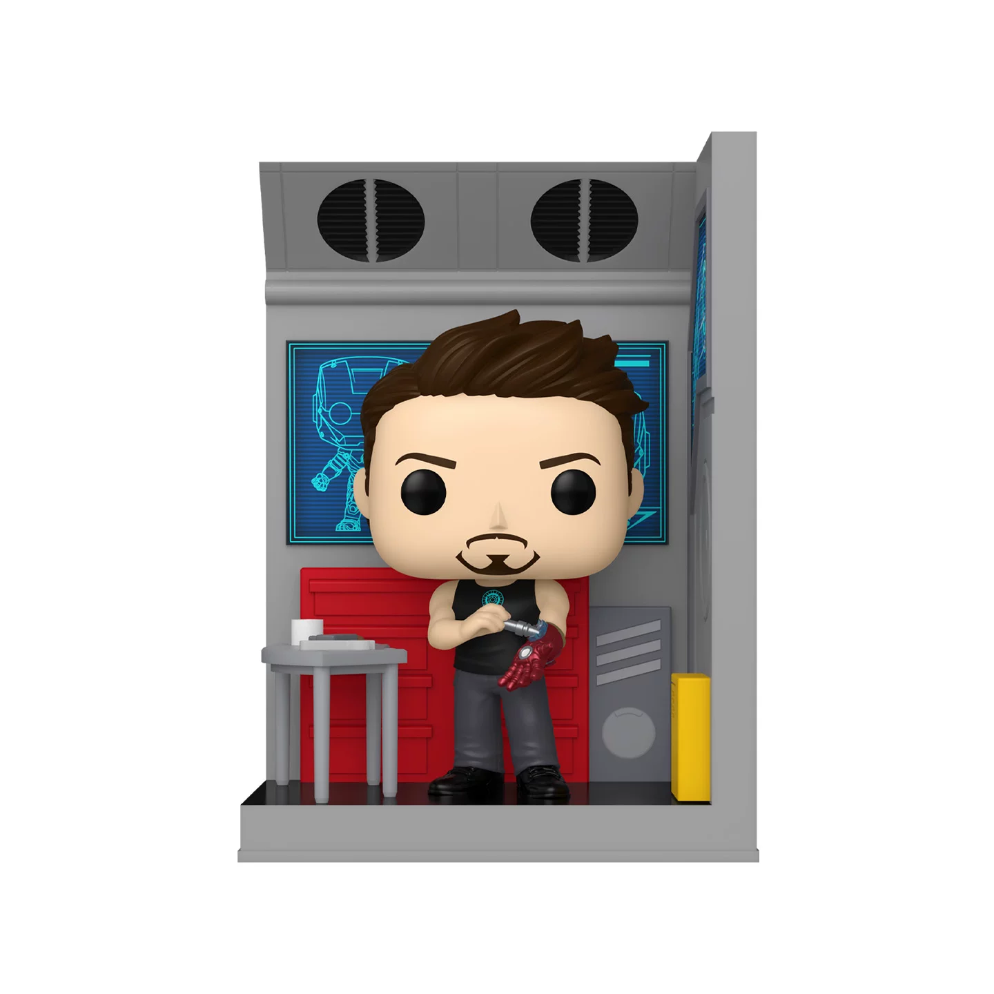 Funko Marvel Avengers Tony Iron Man 3D Miniature Scene Figure Ornament Doll Gift - Image 5